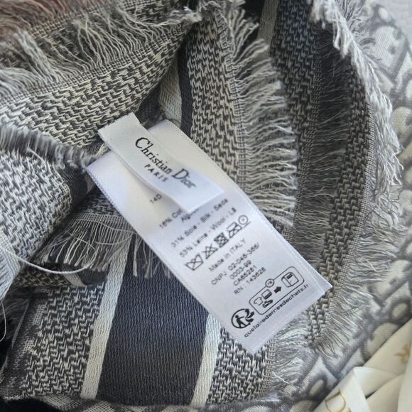 Dior Shawl Scarf new + box - Picture 3 of 10